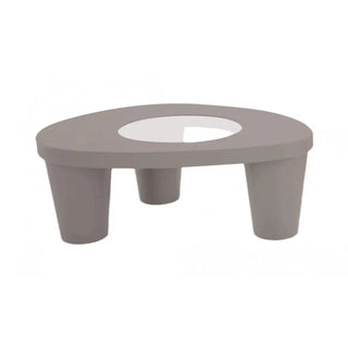 Slide Low Lita Small Table Polyethylene Slide Dove Grey - Buy now on ShopDecor - Discover the best products by SLIDE design