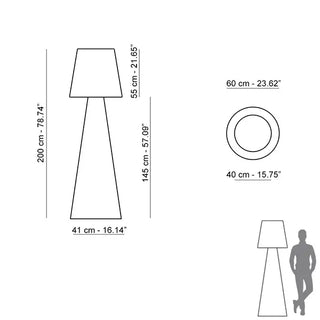 Slide Pivot Outdoor Floor Lamp - Buy now on ShopDecor - Discover the best products by SLIDE design