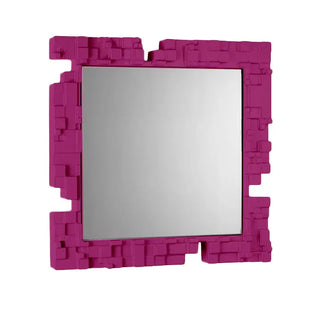 Slide Pixel Mirror Polyethylene Slide Sweet Fuchsia FU - Buy now on ShopDecor - Discover the best products by SLIDE design