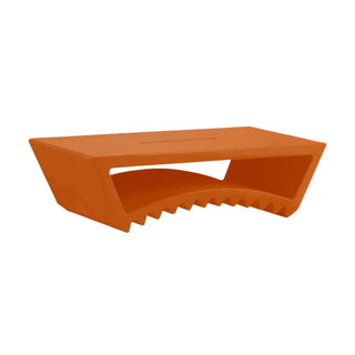 Slide Tac Small table Polyethylene Slide Pumpkin orange FC - Buy now on ShopDecor - Discover the best products by SLIDE design