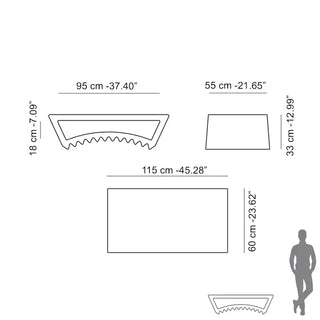 Slide Tac Small table Polyethylene - Buy now on ShopDecor - Discover the best products by SLIDE design