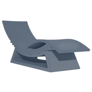 Slide Tic Tac Chaise longue Polyethylene Slide Powder Blue FL - Buy now on ShopDecor - Discover the best products by SLIDE design