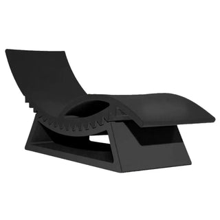 Slide Tic Tac Chaise longue Polyethylene Slide Jet Black FH - Buy now on ShopDecor - Discover the best products by SLIDE design