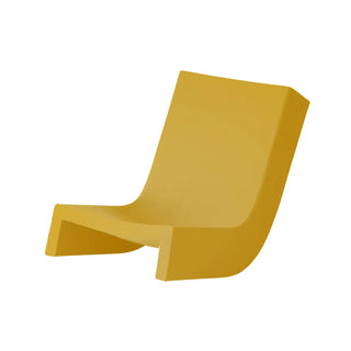 Slide Twist Chaise longue Polyethylene Slide Saffron Yellow FB - Buy now on ShopDecor - Discover the best products by SLIDE design