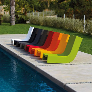 Slide Twist Chaise longue Polyethylene - Buy now on ShopDecor - Discover the best products by SLIDE design