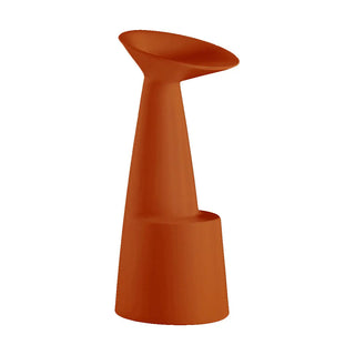 Slide Voilà Stool Polyethylene Slide Pumpkin orange FC - Buy now on ShopDecor - Discover the best products by SLIDE design