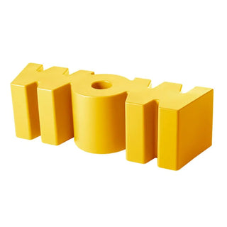 Slide WOW bench Slide Saffron Yellow FB - Buy now on ShopDecor - Discover the best products by SLIDE design