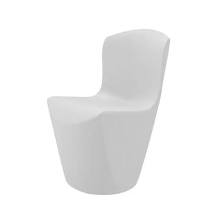 Slide Zoe Chair Polyethylene Slide Milky White FT - Buy now on ShopDecor - Discover the best products by SLIDE design
