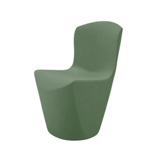 Slide Zoe Chair Polyethylene Slide Mauve Green FV - Buy now on ShopDecor - Discover the best products by SLIDE design