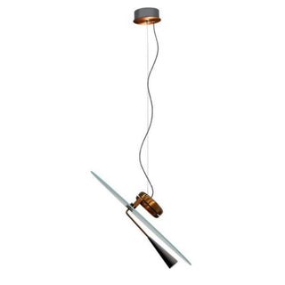 Stilnovo Bascula LED suspension lamp Bronze 2700K - Buy now on ShopDecor - Discover the best products by STILNOVO design