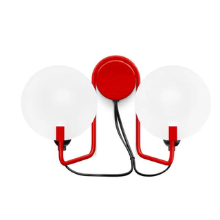Stilnovo Bugia wall lamp Red 2 Luci - Buy now on ShopDecor - Discover the best products by STILNOVO design