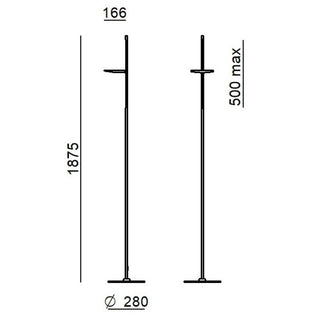 Stilnovo Kimia floor lamp LED - Buy now on ShopDecor - Discover the best products by STILNOVO design