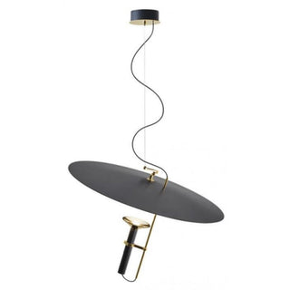 Stilnovo Luna LED suspension lamp Black 2700K - Buy now on ShopDecor - Discover the best products by STILNOVO design