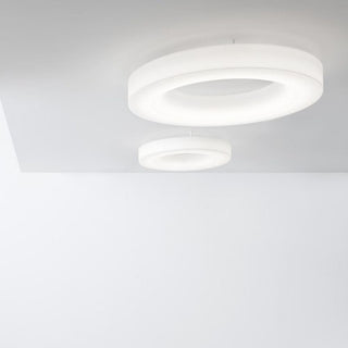 Stilnovo Saturn LED ceiling lamp diam. 76 cm.