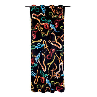 Seletti Toiletpaper curtain Snakes Black - Buy now on ShopDecor - Discover the best products by TOILETPAPER HOME design