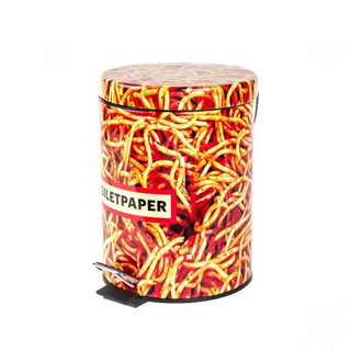 Seletti Toiletpaper dustbin Spaghetti 27.5 cm - 10.83 in - Buy now on ShopDecor - Discover the best products by TOILETPAPER HOME design