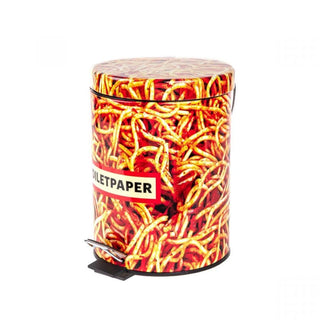 Seletti Toiletpaper dustbin Spaghetti 27.5 cm - 10.83 in - Buy now on ShopDecor - Discover the best products by TOILETPAPER HOME design