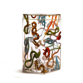 Seletti Toiletpaper rectangular glass vase - Buy now on ShopDecor - Discover the best products by TOILETPAPER HOME design