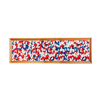 Seletti Toiletpaper mat Pills 200 cm - 78.75 in - Buy now on ShopDecor - Discover the best products by TOILETPAPER HOME design