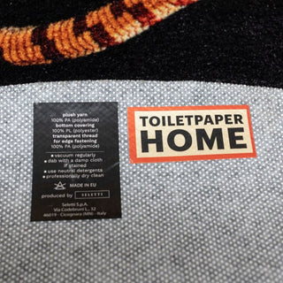 Seletti Toiletpaper round rug diam. 200 cm - 78.74 in. - Buy now on ShopDecor - Discover the best products by TOILETPAPER HOME design