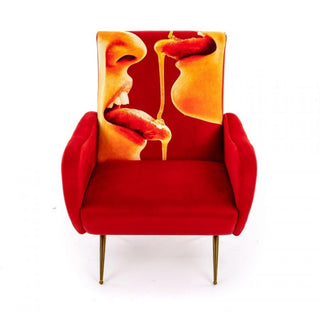 Seletti Toiletpaper armchair Honey - Buy now on ShopDecor - Discover the best products by TOILETPAPER HOME design