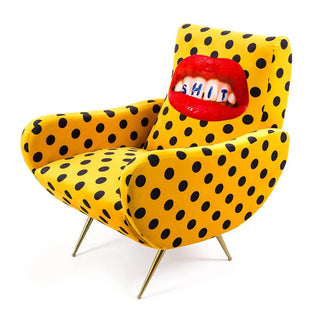 Seletti Toiletpaper armchair - Buy now on ShopDecor - Discover the best products by TOILETPAPER HOME design