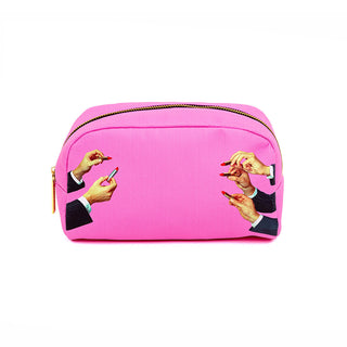 Seletti Toiletpaper beauty case Lipsticks Pink Big - Buy now on ShopDecor - Discover the best products by TOILETPAPER HOME design