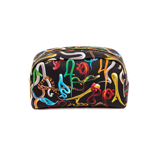 Seletti Toiletpaper beauty case Snakes Black Big - Buy now on ShopDecor - Discover the best products by TOILETPAPER HOME design