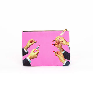 Seletti Toiletpaper case Lipsticks Pink Big - Buy now on ShopDecor - Discover the best products by TOILETPAPER HOME design