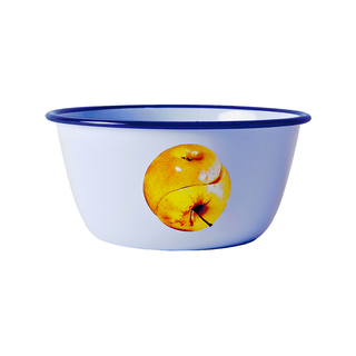 Seletti Toiletpaper enamel bowl Apple - Buy now on ShopDecor - Discover the best products by TOILETPAPER HOME design