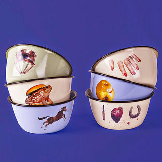 Seletti Toiletpaper enamel bowl - Buy now on ShopDecor - Discover the best products by TOILETPAPER HOME design