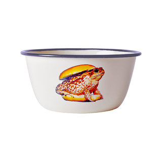 Seletti Toiletpaper enamel bowl Toad - Buy now on ShopDecor - Discover the best products by TOILETPAPER HOME design
