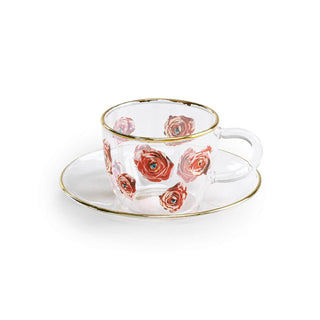 Seletti Toiletpaper coffee cup Roses - Buy now on ShopDecor - Discover the best products by TOILETPAPER HOME design