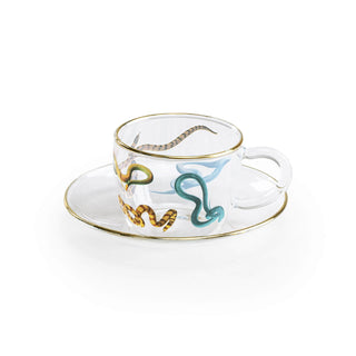 Seletti Toiletpaper coffee cup Snakes - Buy now on ShopDecor - Discover the best products by TOILETPAPER HOME design