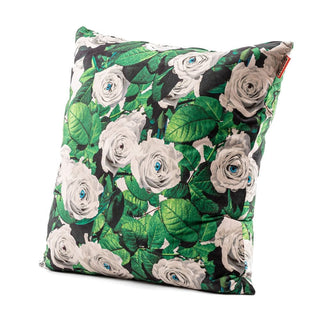 Seletti Toiletpaper maxi cushion for backrest 70x70 cm - 27.56x27.56 in - Buy now on ShopDecor - Discover the best products by TOILETPAPER HOME design