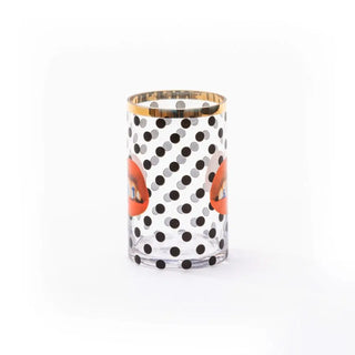 Seletti Toiletpaper cylindrical glass vase - Buy now on ShopDecor - Discover the best products by TOILETPAPER HOME design