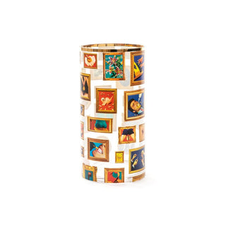Seletti Toiletpaper cylindrical glass vase - Buy now on ShopDecor - Discover the best products by TOILETPAPER HOME design