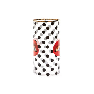 Seletti Toiletpaper cylindrical glass vase - Buy now on ShopDecor - Discover the best products by TOILETPAPER HOME design