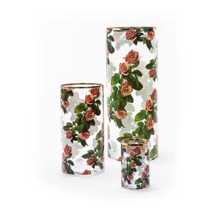 Seletti Toiletpaper cylindrical glass vase - Buy now on ShopDecor - Discover the best products by TOILETPAPER HOME design