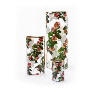 Seletti Toiletpaper cylindrical glass vase - Buy now on ShopDecor - Discover the best products by TOILETPAPER HOME design