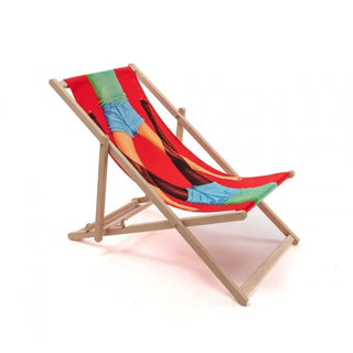 Seletti Toiletpaper deck chair Scissors - Buy now on ShopDecor - Discover the best products by TOILETPAPER HOME design