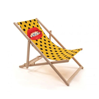 Seletti Toiletpaper deck chair Shit - Buy now on ShopDecor - Discover the best products by TOILETPAPER HOME design
