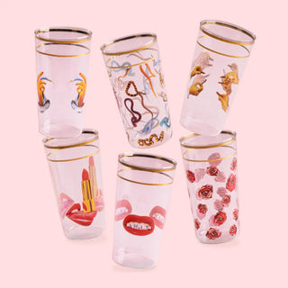 Seletti Toiletpaper glass - Buy now on ShopDecor - Discover the best products by TOILETPAPER HOME design