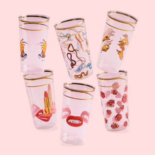 Seletti Toiletpaper glass - Buy now on ShopDecor - Discover the best products by TOILETPAPER HOME design