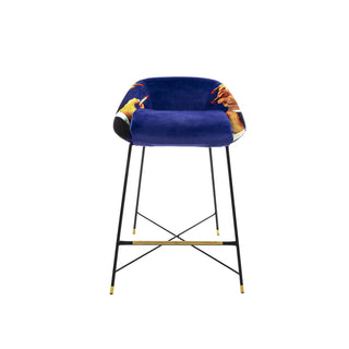 Seletti Toiletpaper high stool Lipsticks Blue - Buy now on ShopDecor - Discover the best products by TOILETPAPER HOME design