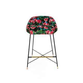 Seletti Toiletpaper high stool Roses - Buy now on ShopDecor - Discover the best products by TOILETPAPER HOME design