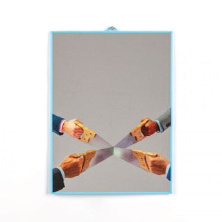 Seletti Toiletpaper mirror Saws Medium - Buy now on ShopDecor - Discover the best products by TOILETPAPER HOME design