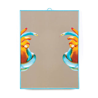 Seletti Toiletpaper mirror Hands with snakes Big - Buy now on ShopDecor - Discover the best products by TOILETPAPER HOME design