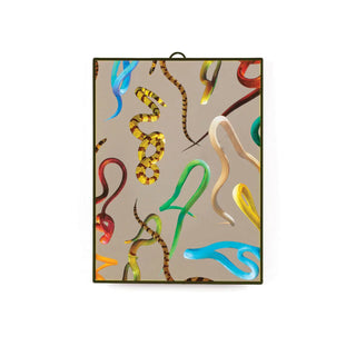Seletti Toiletpaper mirror Snakes Medium - Buy now on ShopDecor - Discover the best products by TOILETPAPER HOME design