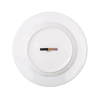 Seletti Toiletpaper porcelain dinner plate with gold border - Buy now on ShopDecor - Discover the best products by TOILETPAPER HOME design